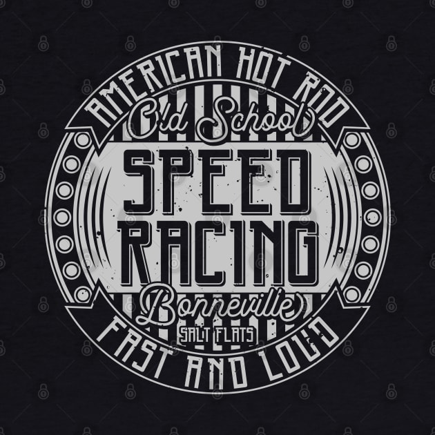 American Hot Rod Old School by funkymonkeytees